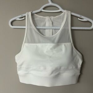 Zyia One More Rep White Sports Bra